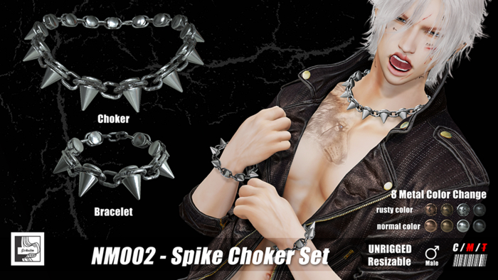 Schelm :) NM002-Spike Choker Set