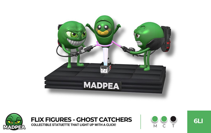 MadPea Flix Figures - Ghost Catchers