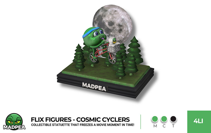 MadPea Flix Figures - Cosmic Cyclers