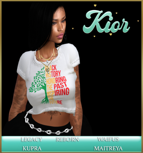 -K- BHM BLKTREE-WHITE