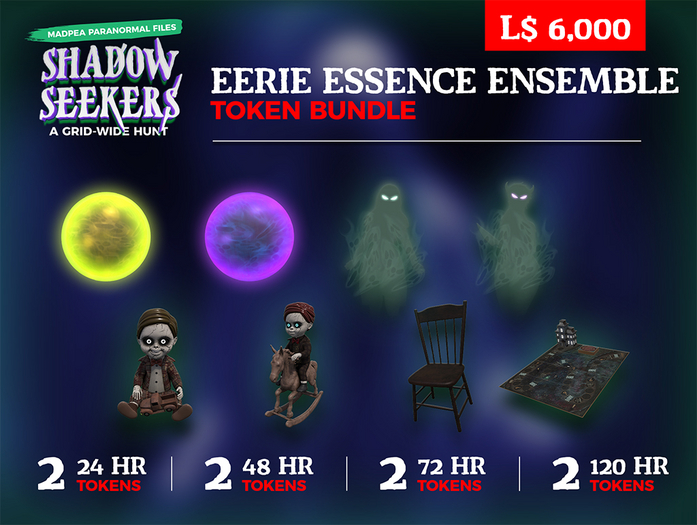 MadPea Shadow Seekers Hunt Object Bundle: Eerie Essence Ensemble