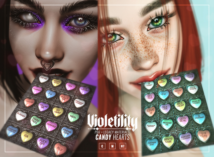 Violetility - Candy Hearts