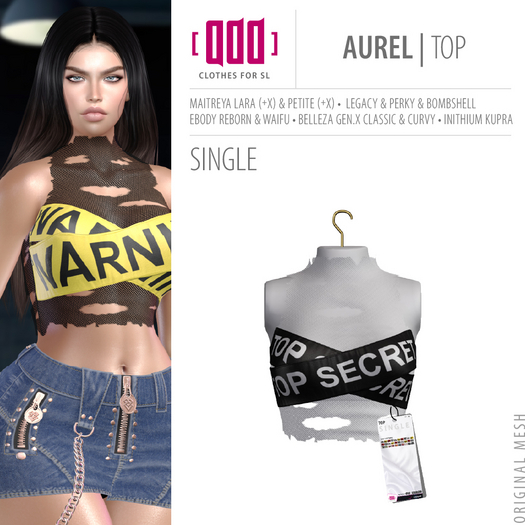 [ADD] Aurel Top - White