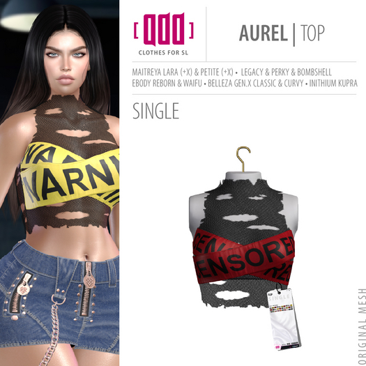 [ADD] Aurel Top - Black