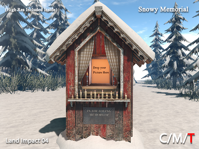 "KIller's" Snowy Memorial (Decor Only)