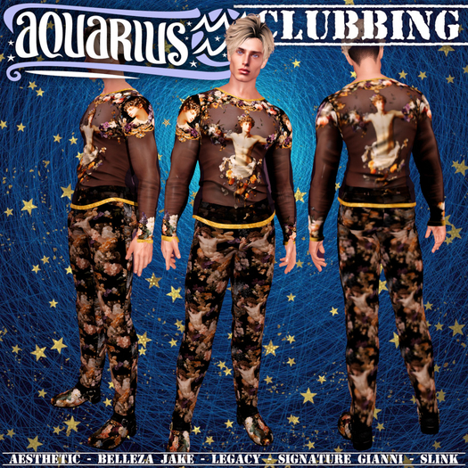 Swellegant ~ Aquarius Clubbing ~ Zodiac Collection