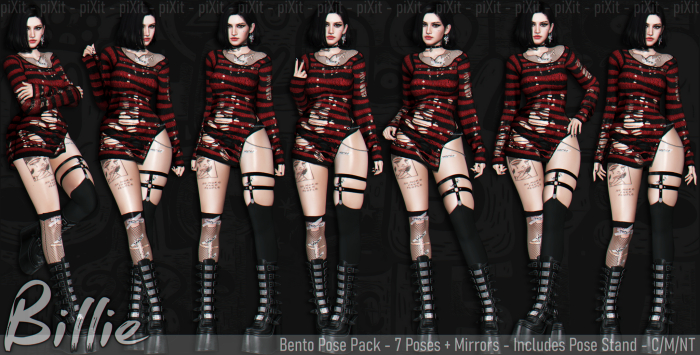 [piXit] Billie - Pose Pack