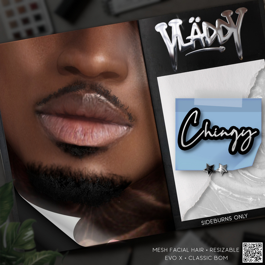 Vladdy // "Chingy" Facial Hair (Fatpack) (EVO X + CLASSIC BOM)
