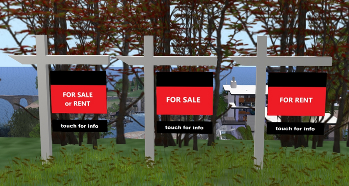 Free For Sale, For Rent, Real Estate Signs from Pan Estates