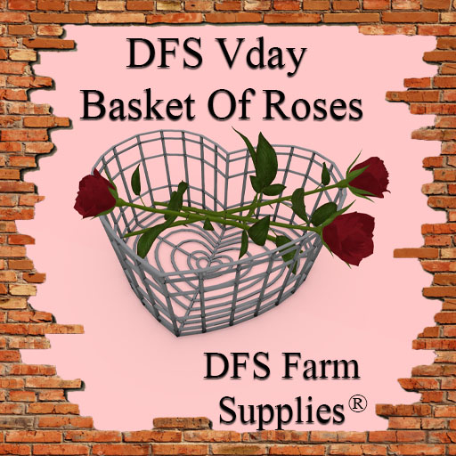 DFS Vday Basket Of Roses