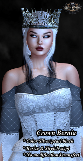Crown Bernia Silver