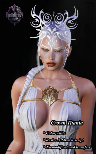 Crown Titania White