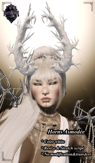 Horns Asmodee White