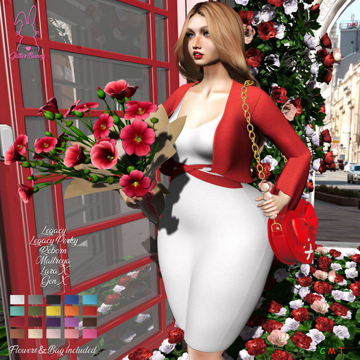 *Glitter Bunny* Raquel Dress Classic