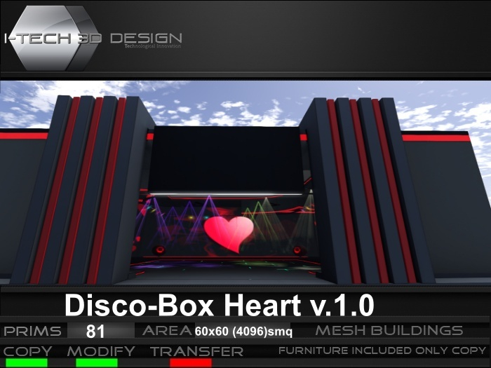 [I-T3D] Disco-Box Heart v1.0