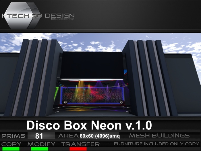 [I-T3D] Disco-Box Neon v1.0