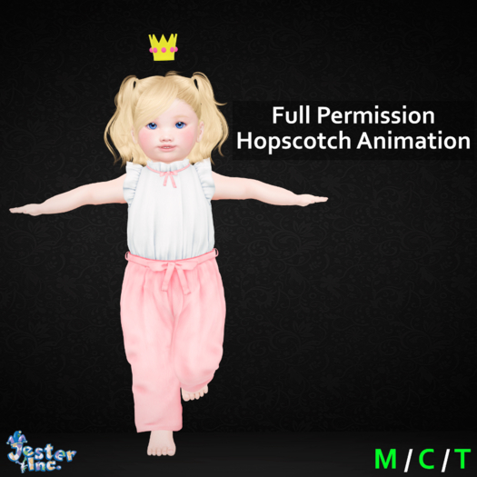 [Jester Inc.] Full Perm Playground Hop Scotch Animation!