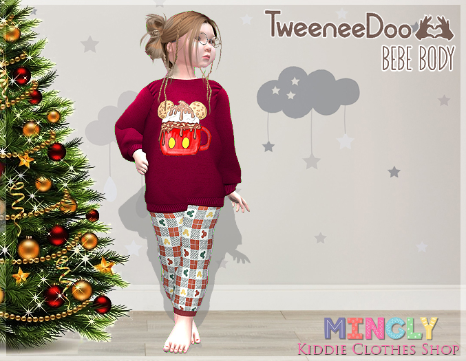 Hot Cocoa Mouse Pyjama (Tweeneedoo & Youth)