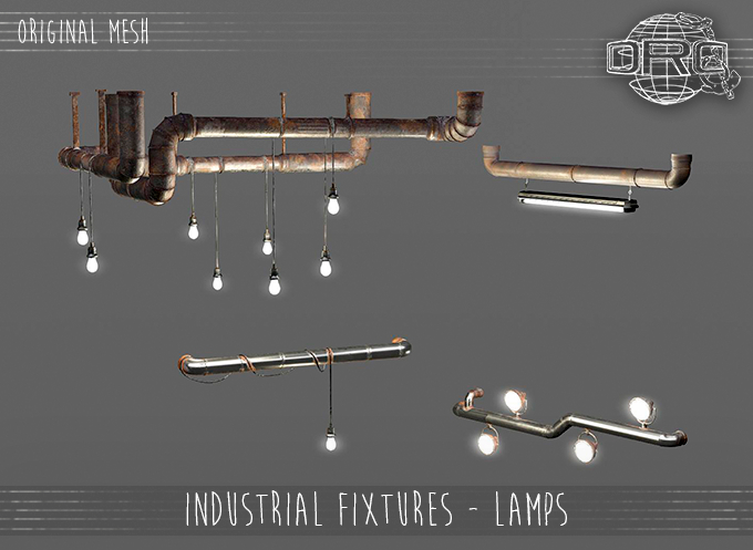 -DRD- Industrial Fixtures - Lamps