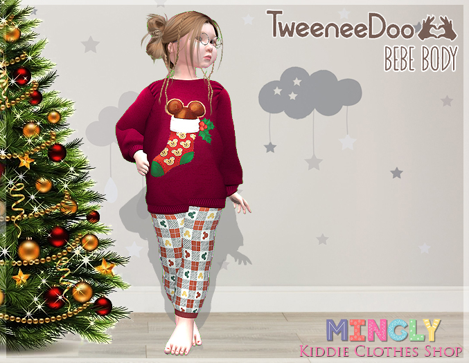 GingerMouse Stocking Pyjama (Tweeneedoo & Youth)