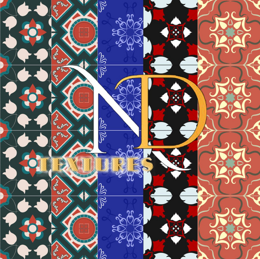 N&D Ceramic textures pack 2 - full perm