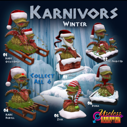 04 UA: Karnivors Winter-Rudell-Boxed Rare