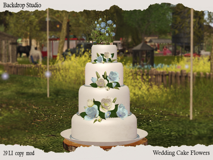 Wedding Cake Flowers