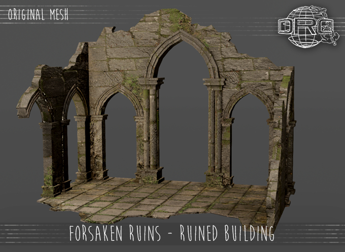-DRD- Forsaken Ruins - Ruined building