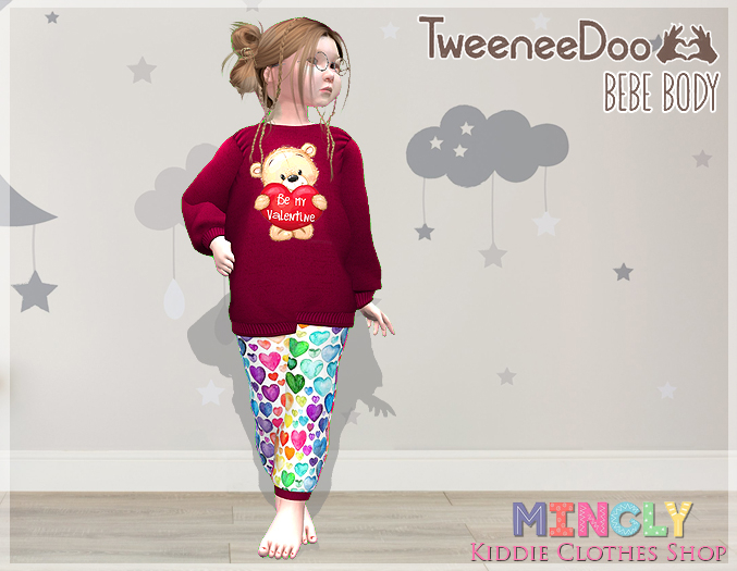 Be My Valentine Red Pyjama (Tweeneedoo & Youth)