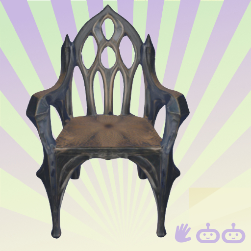 Occasional Chair Gothic 01