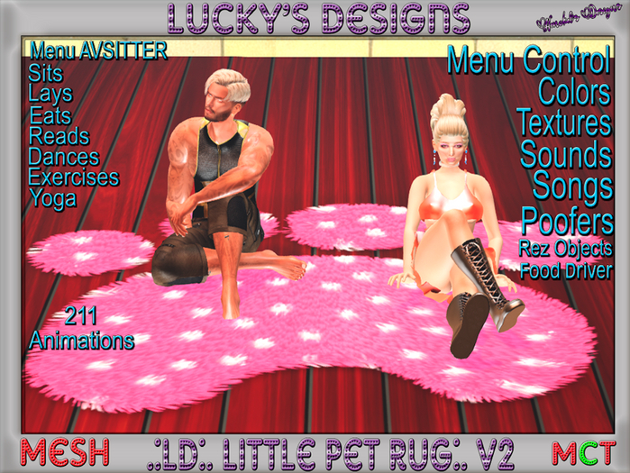 .:LD:. Little Pet Rug:. V2