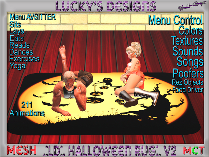 .:LD:. Halloween Rug:. V2