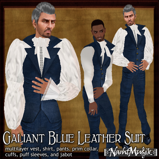 nM Galiant Blue Leather