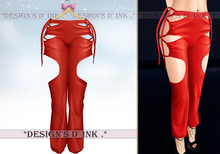 Rezy Pants Red Scarlet