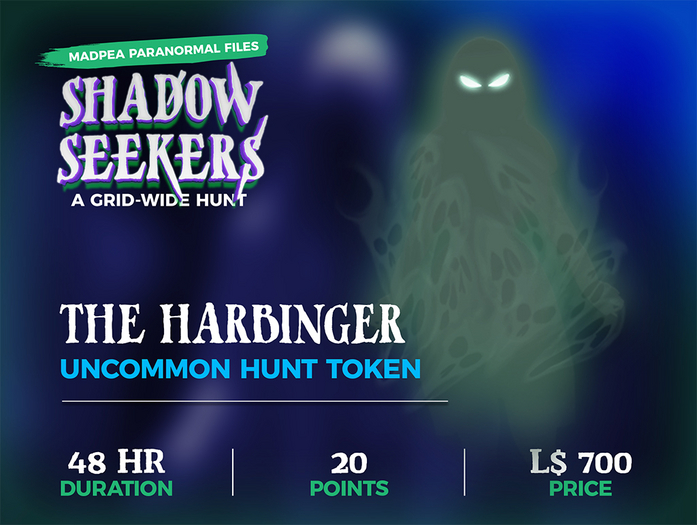 MadPea Shadow Seekers Hunt Object - Shadow Ghost: The Harbinger