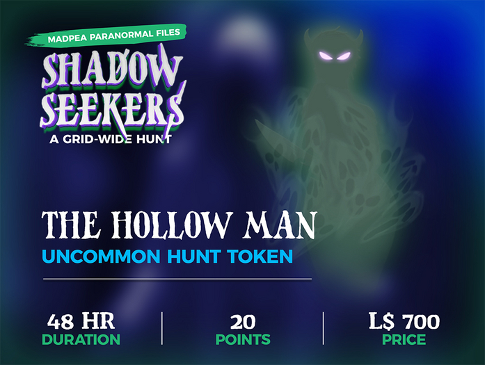 MadPea Shadow Seekers Hunt Object - Shadow Ghost: The Hollow Man