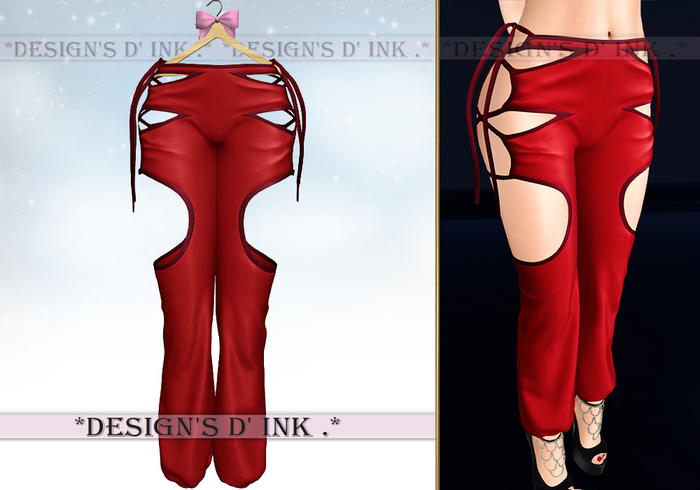 Rezy Pants Red Rufous