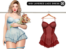 Addams - Sisi Layered Lace Dress #08