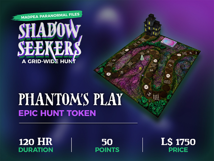 MadPea Shadow Seekers Hunt Object - Poltergeist: Phantom's Play