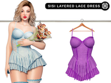 Addams - Sisi Layered Lace Dress #11
