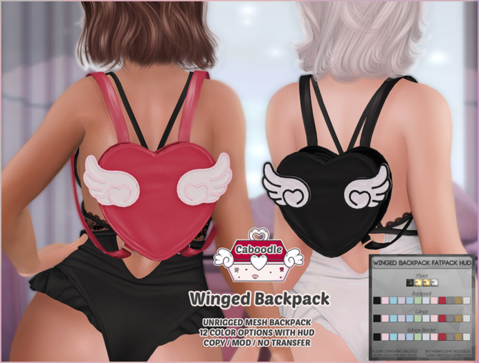 Caboodle - Winged Backpack - Fatpack