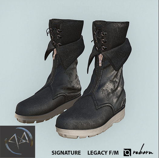 ! [ADA] / Alex Boots - Black