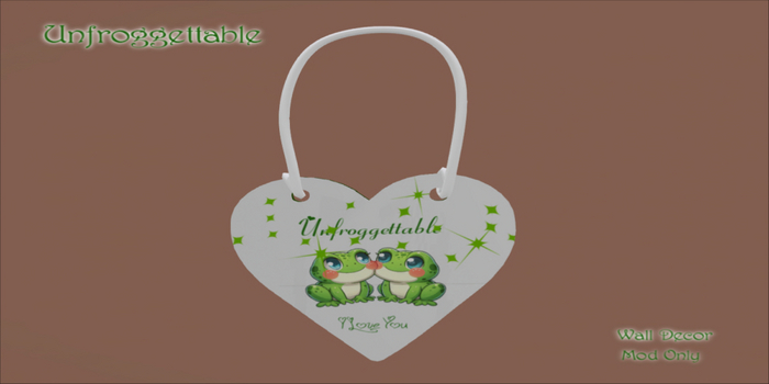 Unfroggettable wall decor - Boxed - ADD