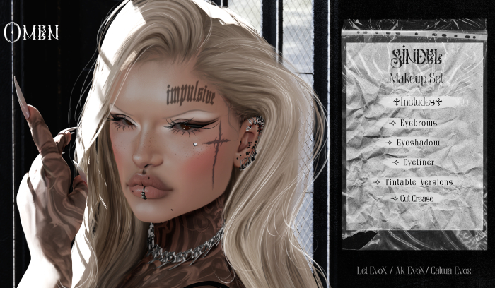 Omen - Sindel Makeup Set
