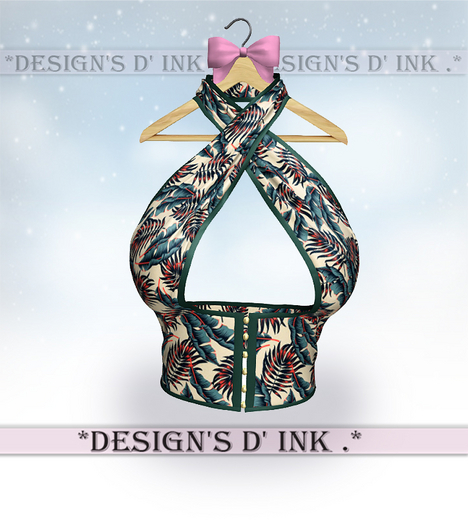 Ines Top Mirage Flower