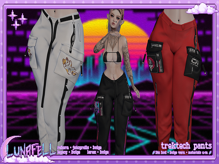 [LUNAFELL] - TrekTech Pants - FULLPACK