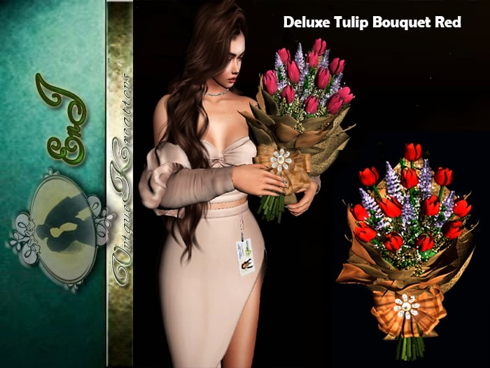 Deluxe Tulip Bouquet red