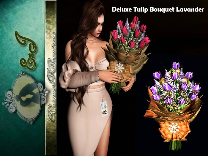 Deluxe Tulip Bouquet purple