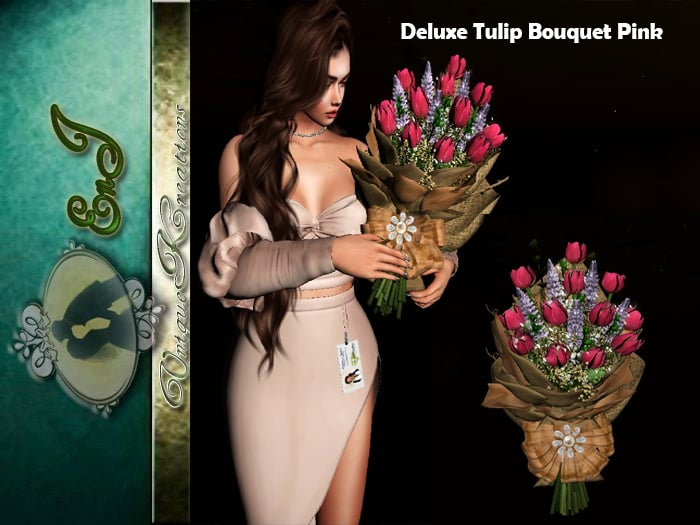 Deluxe Tulip Bouquet pink
