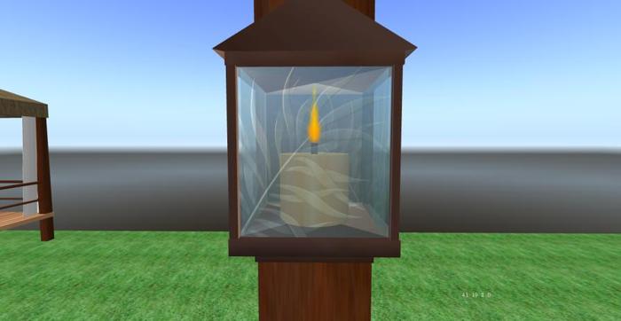 Lantern w/ candle